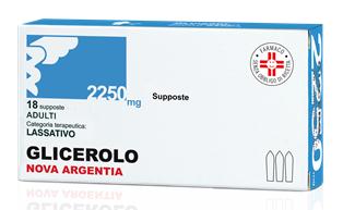 GLICEROLO*AD 18SUPP 2250MG - farmanauta.it