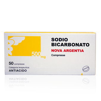 SODIO BICARB*50CPR 500MG - farmanauta.it