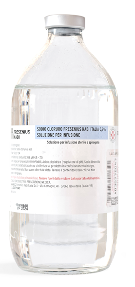SODIO CLORURO FKI*0,9% 500ML - farmanauta.it