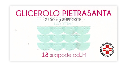 GLICEROLO*AD 18SUPP 2250MG - farmanauta.it