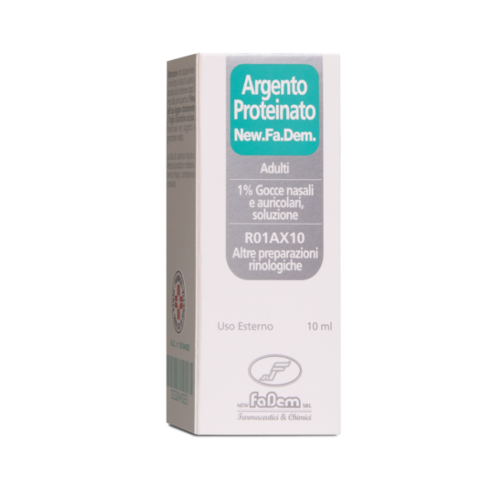 ARGENTO PROTEINATO*1% 10ML - farmanauta.it