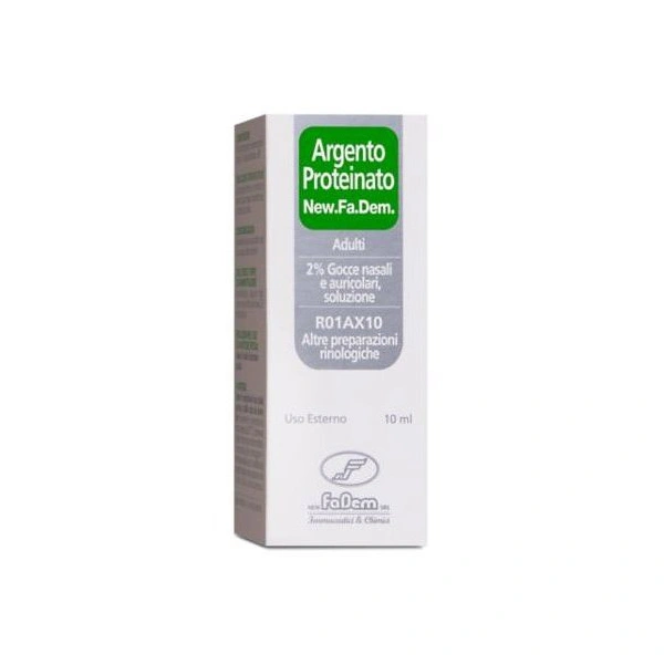 ARGENTO PROTEINATO*2% 10ML - farmanauta.it