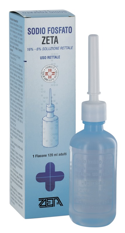 SODIO FOSFATO ZETA*RETT 120ML - farmanauta.it