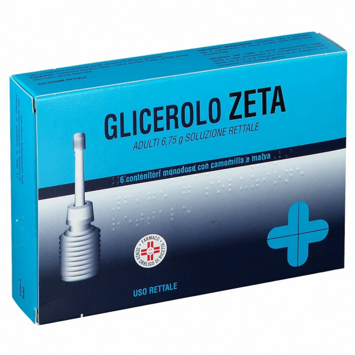 GLICEROLO ZETA*6CONT 6,75G CAM - farmanauta.it