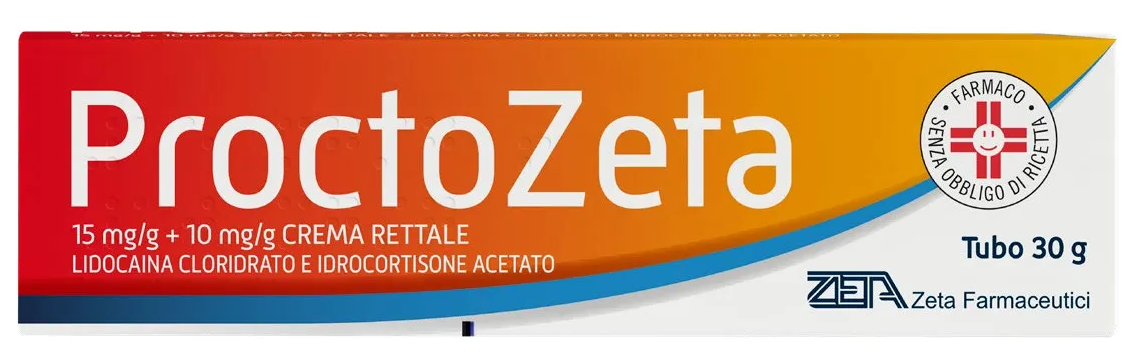 PROCTOZETA*CR 30G 15+10MG/G - farmanauta.it