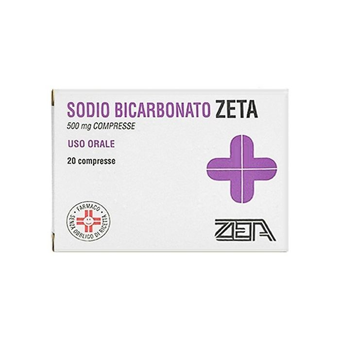 SODIO BICARB*20CPR 500MG - farmanauta.it