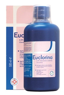 EUCLORINA 2,5%*1FL 500ML - farmanauta.it