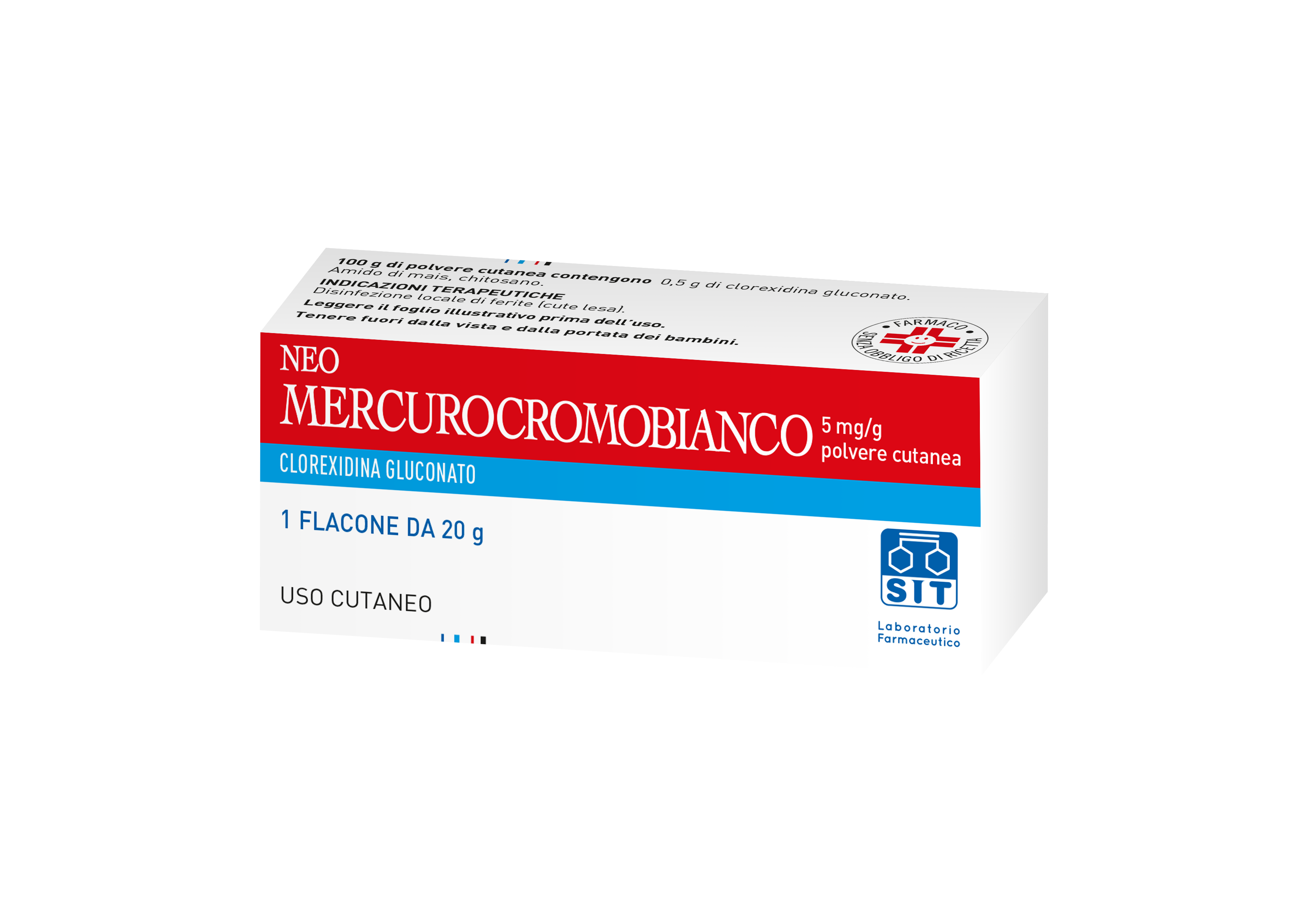 NEOMERCUROCROMO BIANCO*POLV20G - farmanauta.it