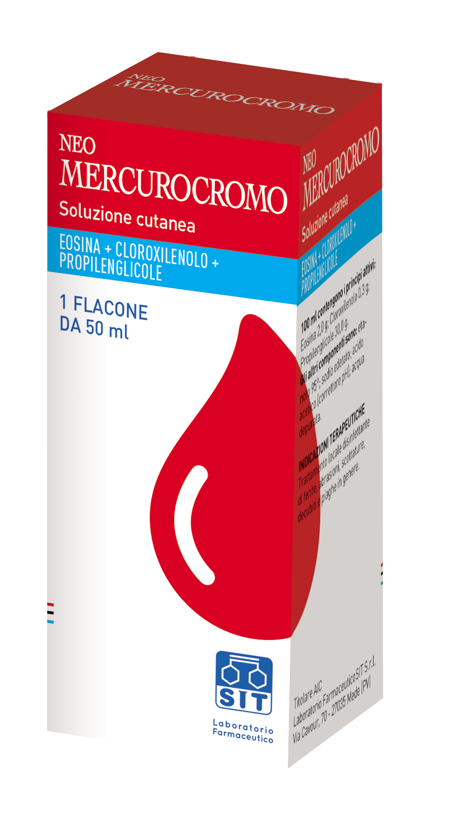 NEOMERCUROCROMO*SOLUZ FL 50ML - farmanauta.it