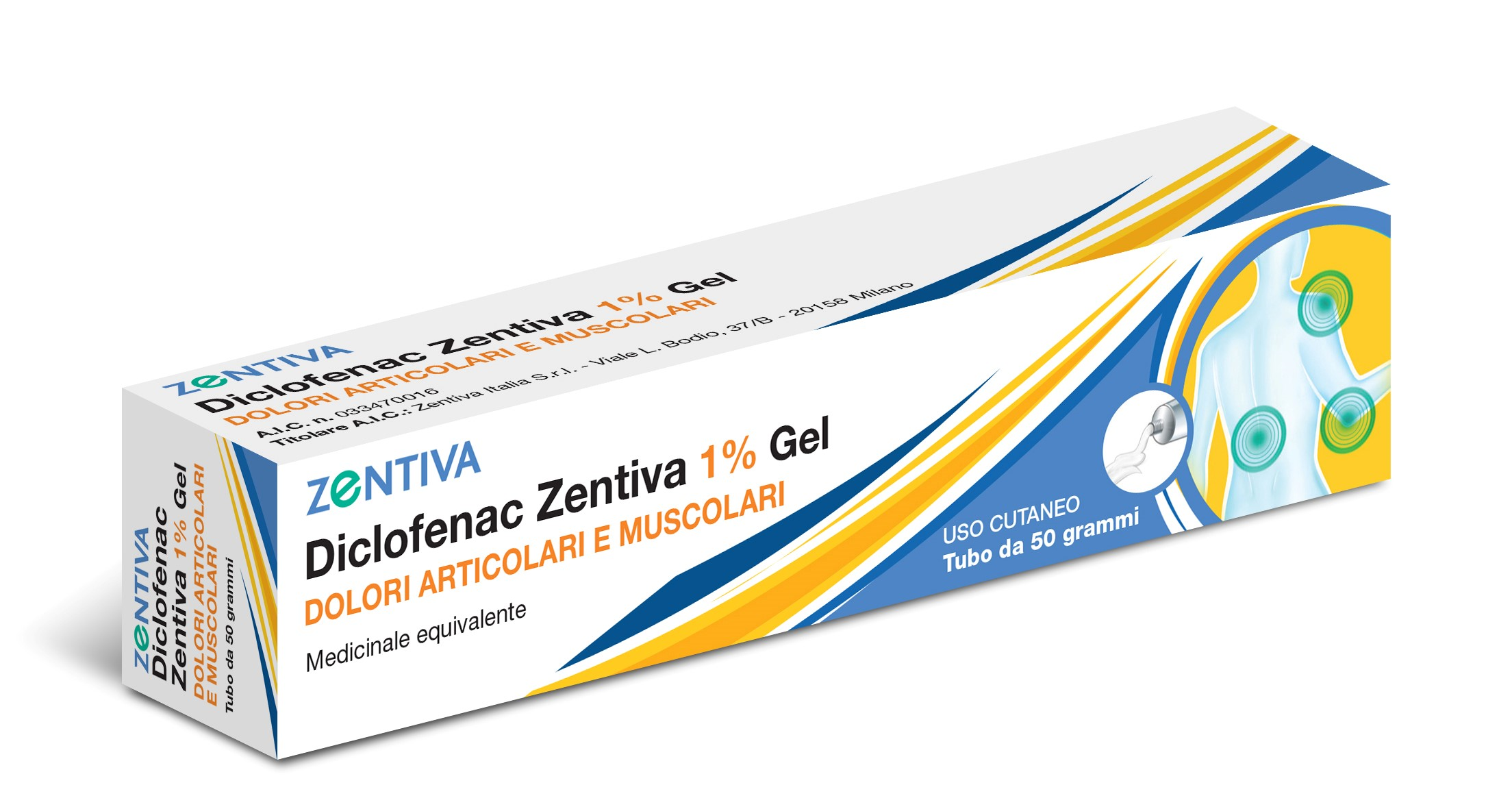 DICLOFENAC ZENTIVA*GEL 50G 1% - farmanauta.it