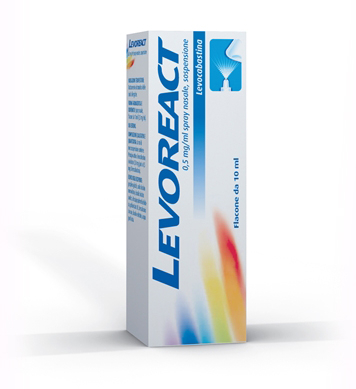 LEVOREACT*SPRAY NAS 10ML 0,5MG - farmanauta.it