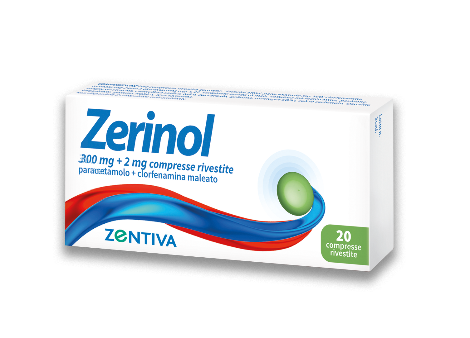 ZERINOL*20CPR RIV 300MG+2MG - farmanauta.it