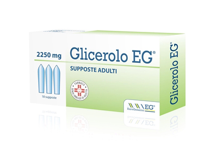 GLICEROLO EG*AD 18SUPP 2250MG - farmanauta.it