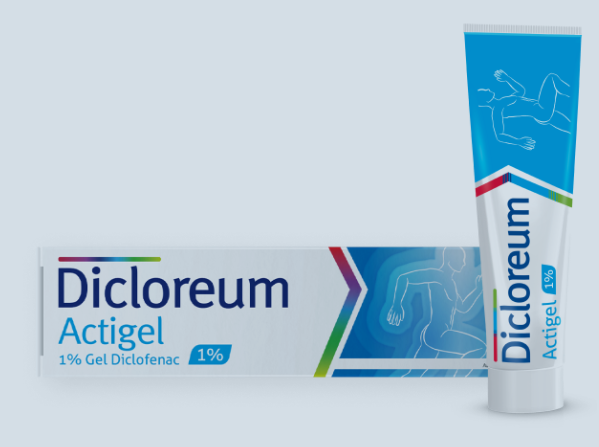 DICLOREUM ACTIGEL*GEL 100G 1% - farmanauta.it