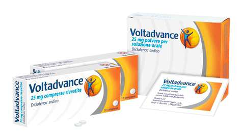 VOLTADVANCE*10CPR RIV 25MG - farmanauta.it