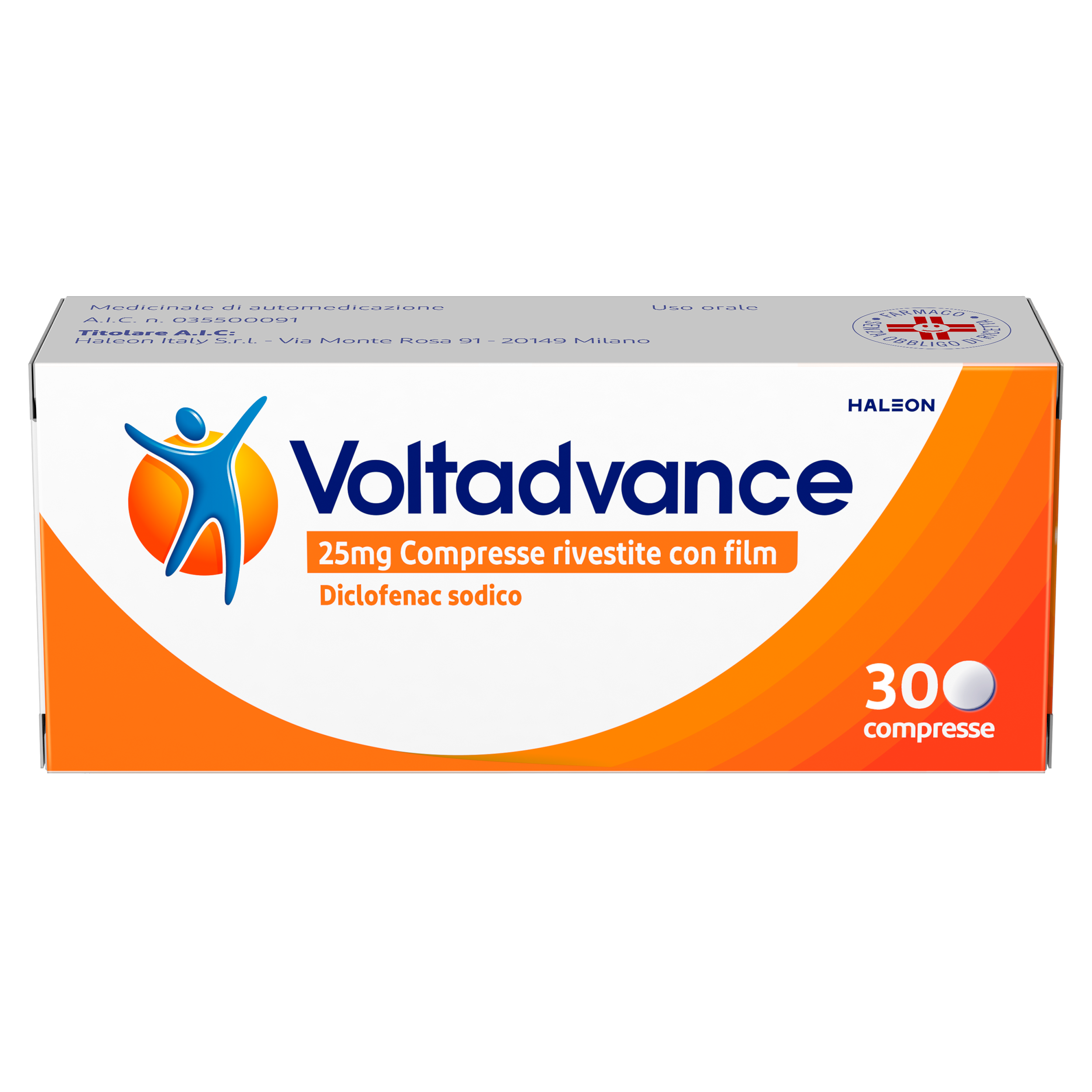 VOLTADVANCE*30CPR RIV 25MG - farmanauta.it
