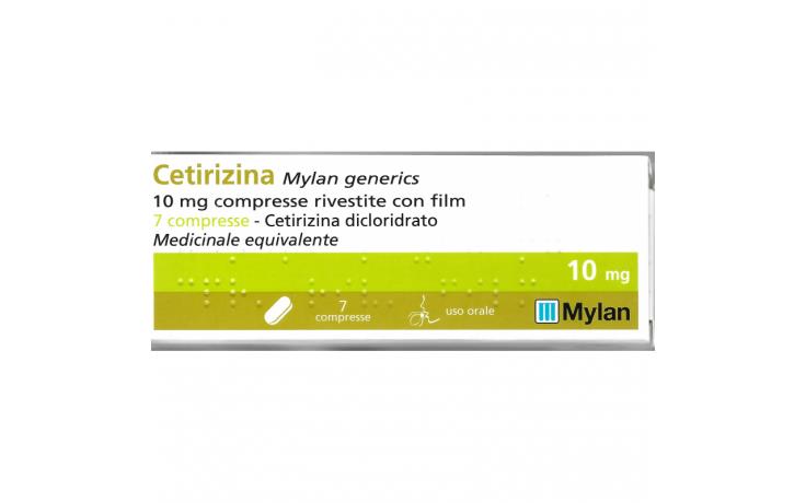 CETIRIZINA MY*7CPR RIV 10MG - farmanauta.it