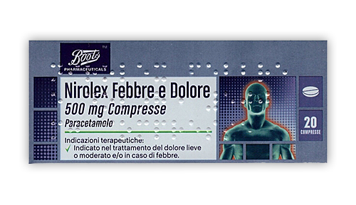 NIROLEX FEBBRE DOL*20CPR 500MG - farmanauta.it