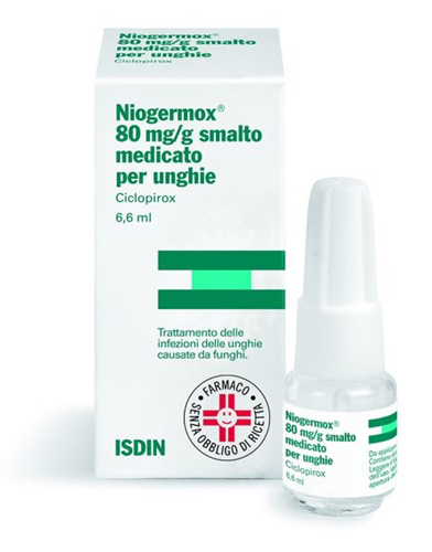 NIOGERMOX*SMALTO UNGHIE 6,6ML - farmanauta.it