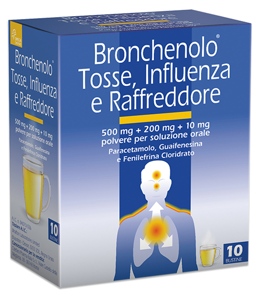 BRONCHENOLO TOSS INFL RAF*10BS - farmanauta.it