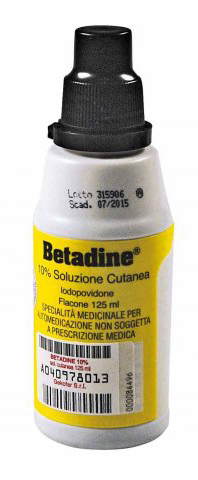 BETADINE*SOLUZ CUT 125ML 10% - farmanauta.it