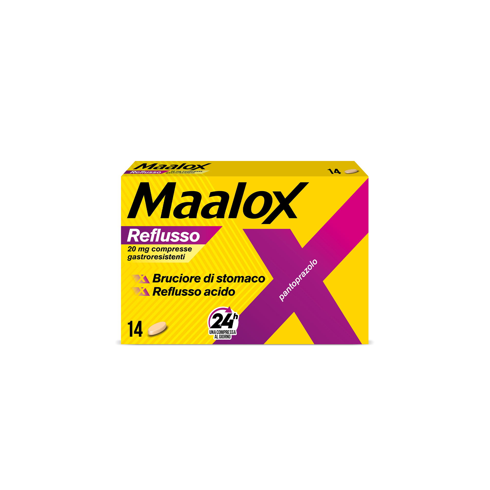 MAALOX REFLUSSO*14CPR 20MG - farmanauta.it