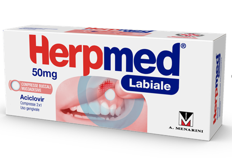 HERPMED LABIALE*2CPR BUCC 50MG - farmanauta.it