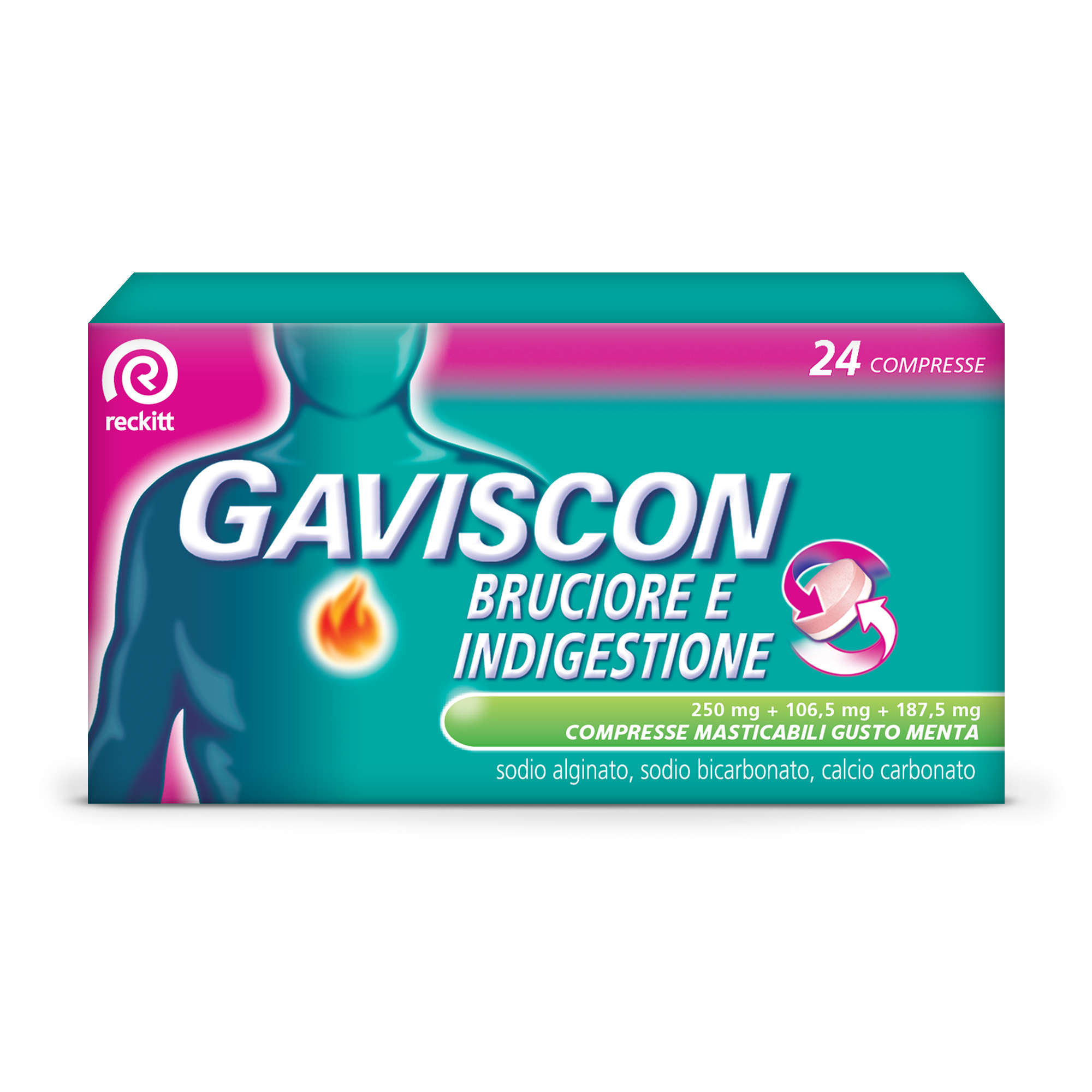 GAVISCON BRUCIORE IND*24CPR ME - farmanauta.it