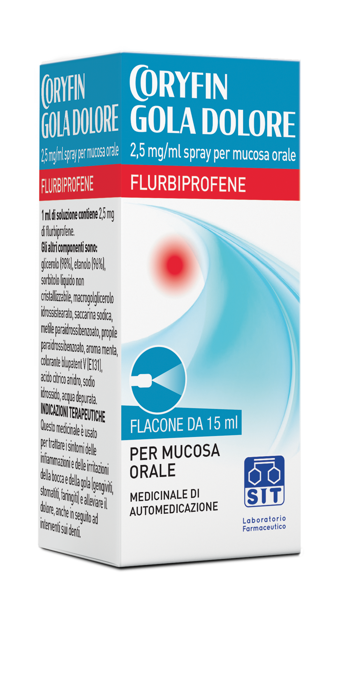 CORYFIN GOLA DOLORE*SPRAY 15ML - farmanauta.it