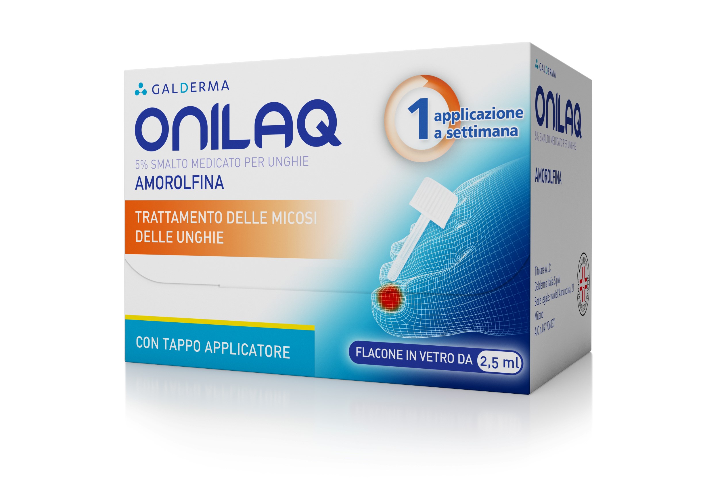 ONILAQ*SMALTO UNGHIE 2,5ML+TAP - farmanauta.it