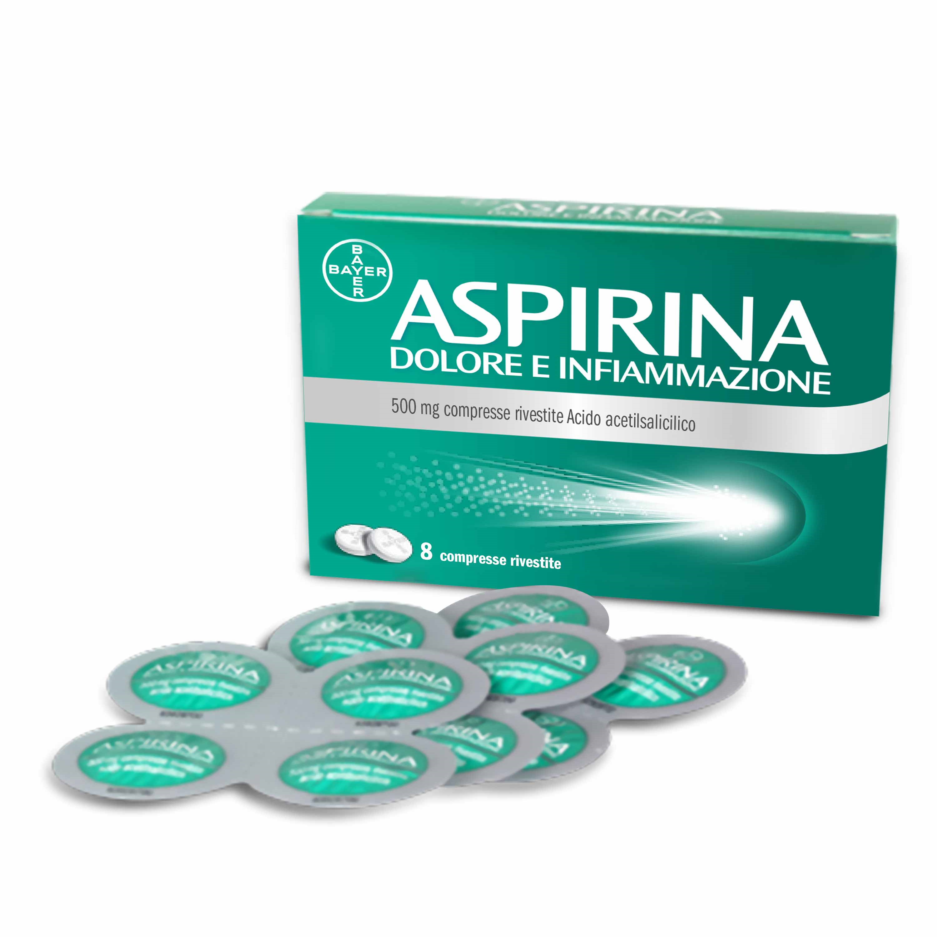 ASPIRINA DOLORE INF*8CPR 500MG - farmanauta.it