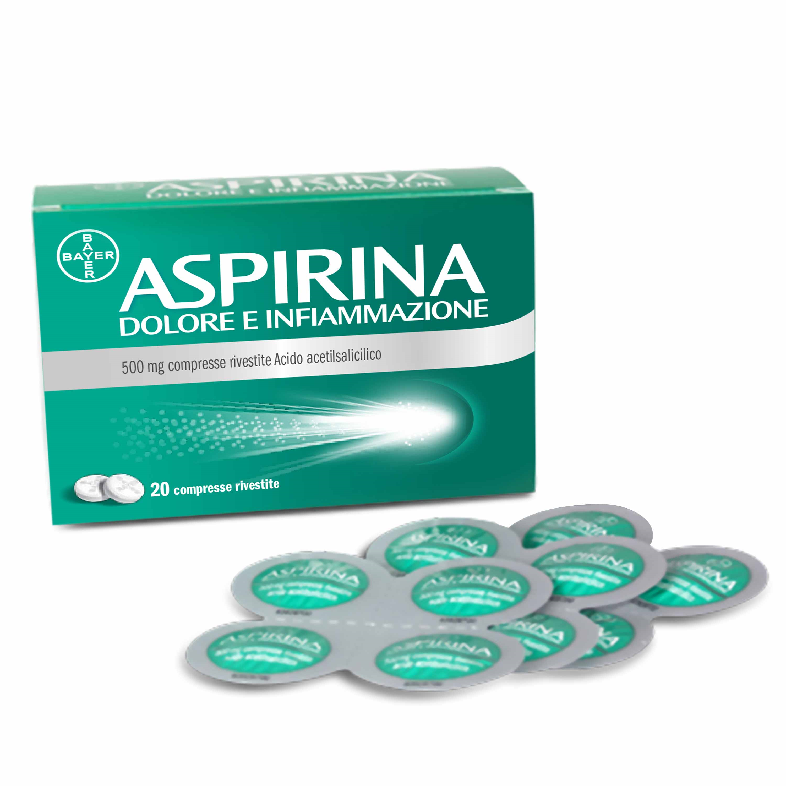 ASPIRINA DOLORE INF*20CPR500MG - farmanauta.it