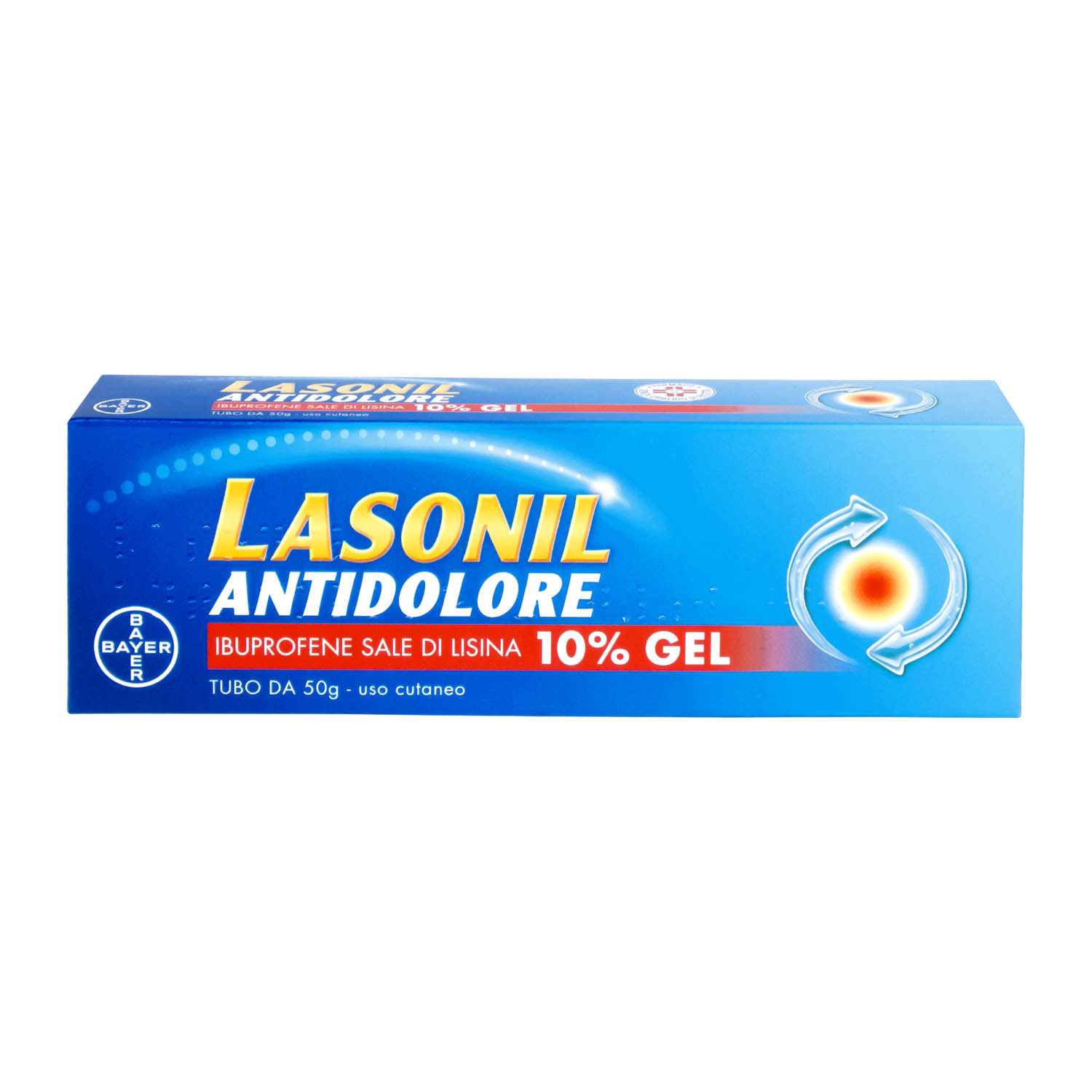 LASONIL ANTIDOLORE*GEL 50G 10% - farmanauta.it