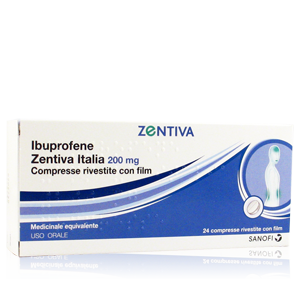 IBUPROFENE ZENT IT*24CPR 200MG - farmanauta.it