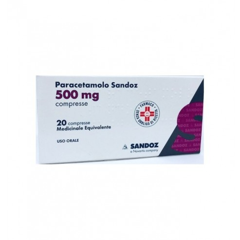 PARACETAMOLO SAND*20CPR 500MG - farmanauta.it