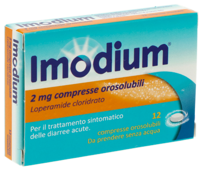 IMODIUM*12CPR OROSOL 2MG - farmanauta.it