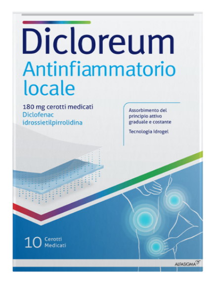 DICLOREUM ANT LOC*10CER MED180 - farmanauta.it