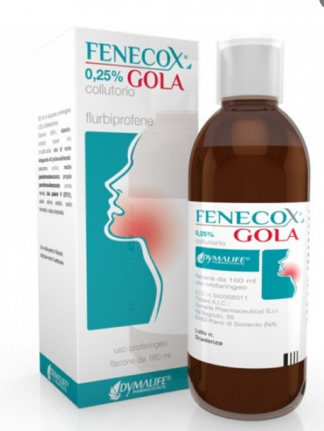 FENECOX GOLA*COLLUT 160ML0,25% - farmanauta.it