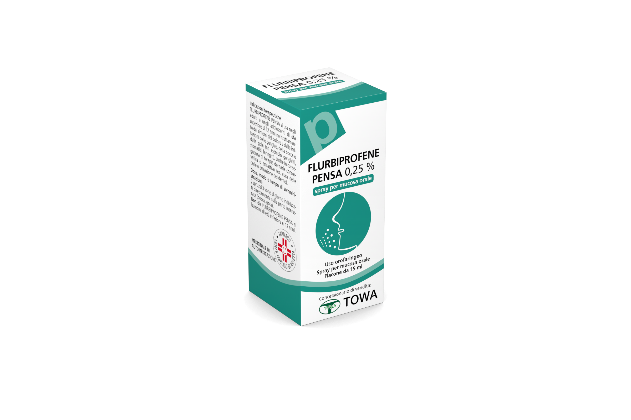 FLURBIPROFENE PE*OS SPRAY 15ML - farmanauta.it