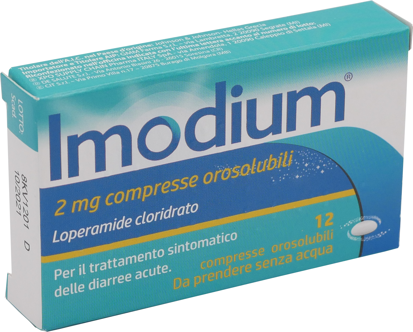 IMODIUM*12CPR OROSOL 2MG - farmanauta.it