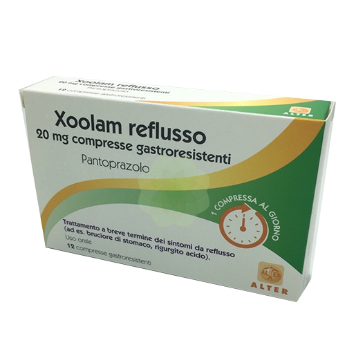 XOOLAM REFLUSSO*12CPR 20MG - farmanauta.it
