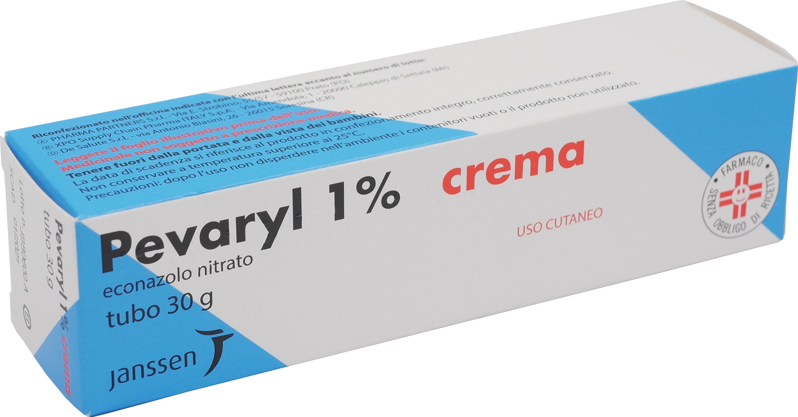 PEVARYL*CREMA 30G 1% - farmanauta.it