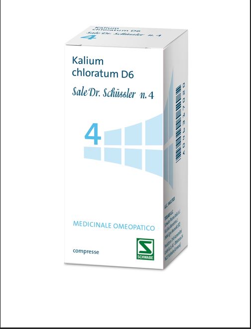 SALE DR SCHUSSLER N.4 KACH*200 - farmanauta.it