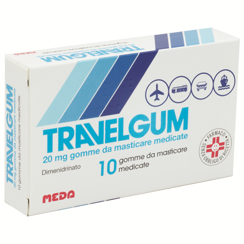 TRAVELGUM*10GOMME MAST 20MG - farmanauta.it
