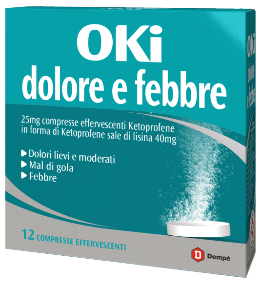 OKI DOLORE E FEBBRE*12CPR EFF - farmanauta.it