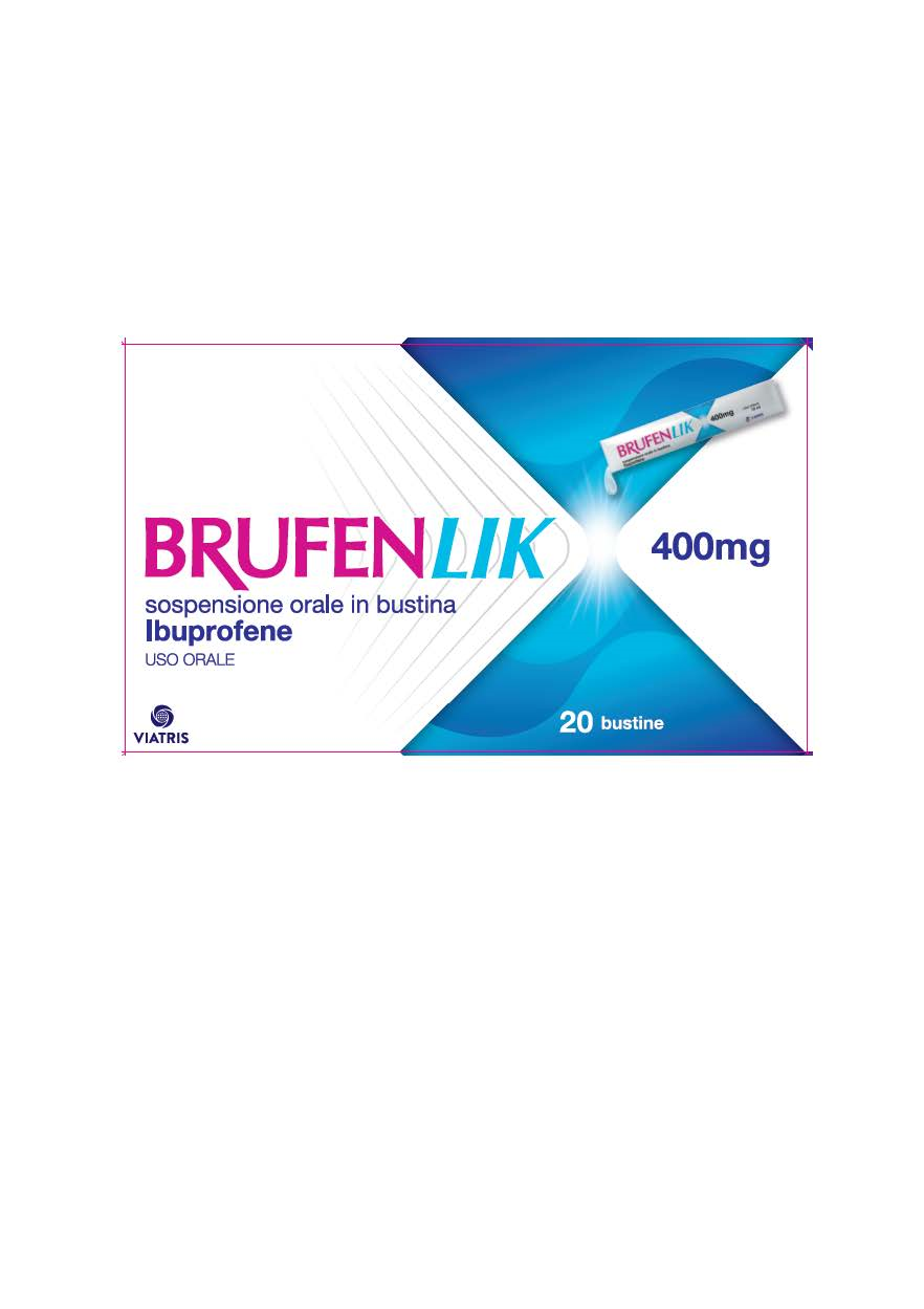 BRUFENLIK*20BUST 400MG 10ML - farmanauta.it
