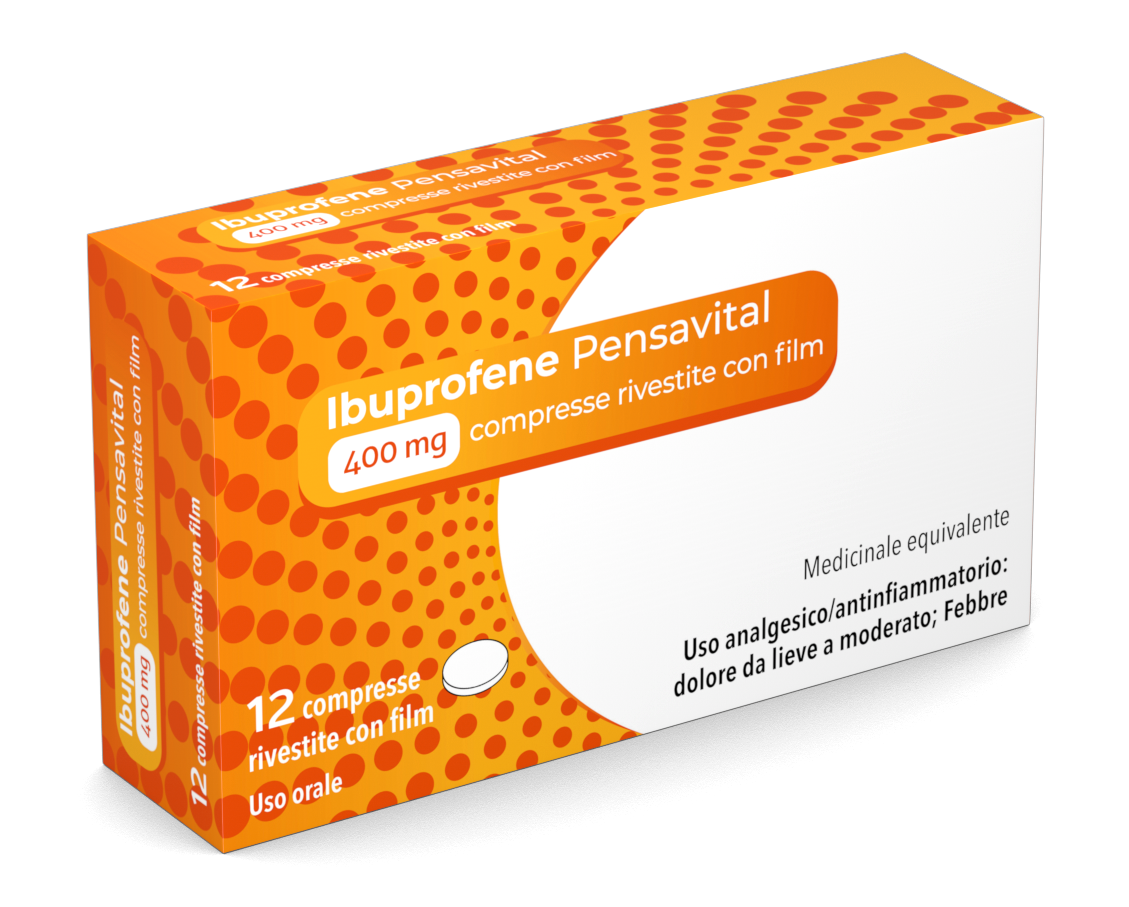 IBUPROFENE PENSA*12CPR 400MG - farmanauta.it