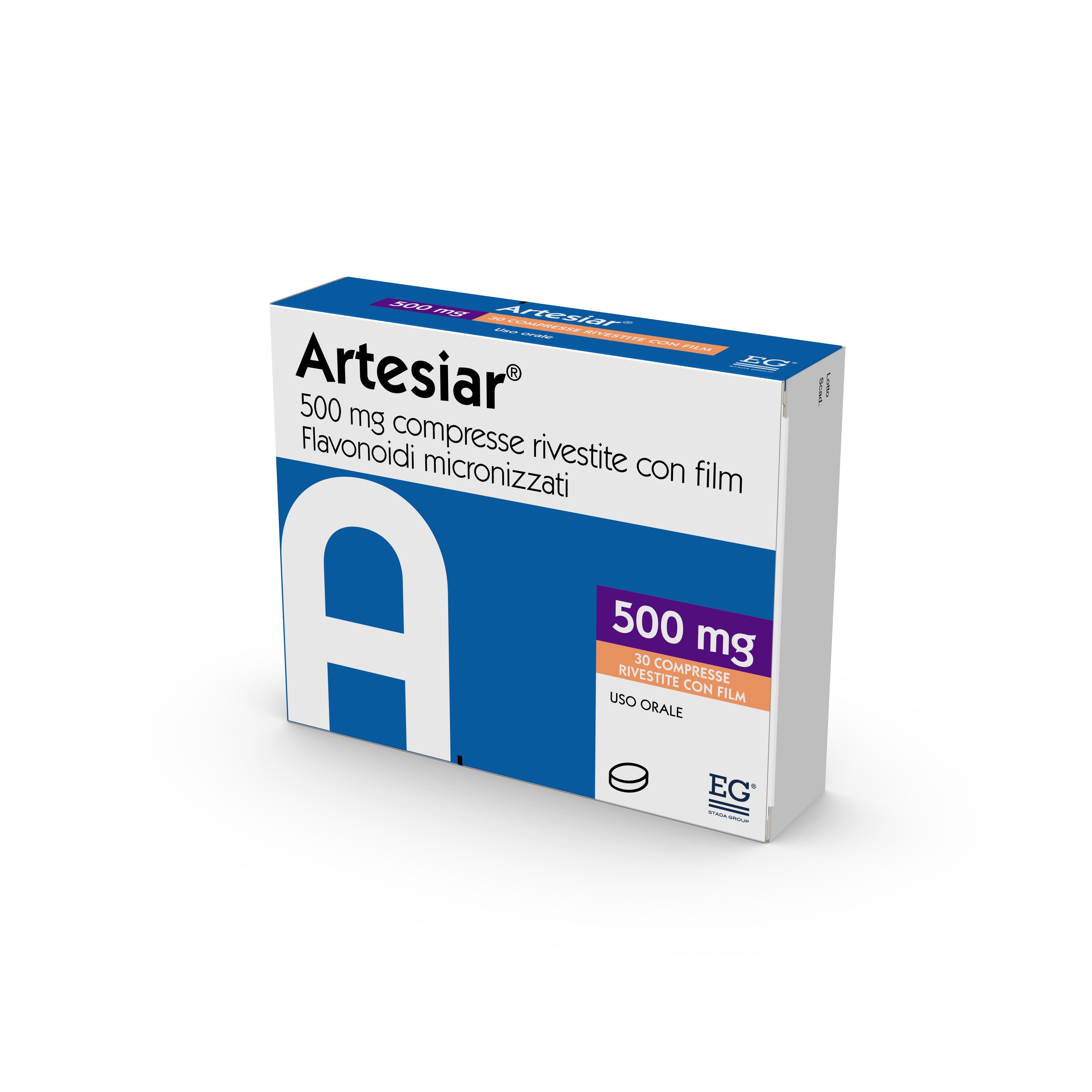 ARTESIAR*30CPR RIV 500MG - farmanauta.it