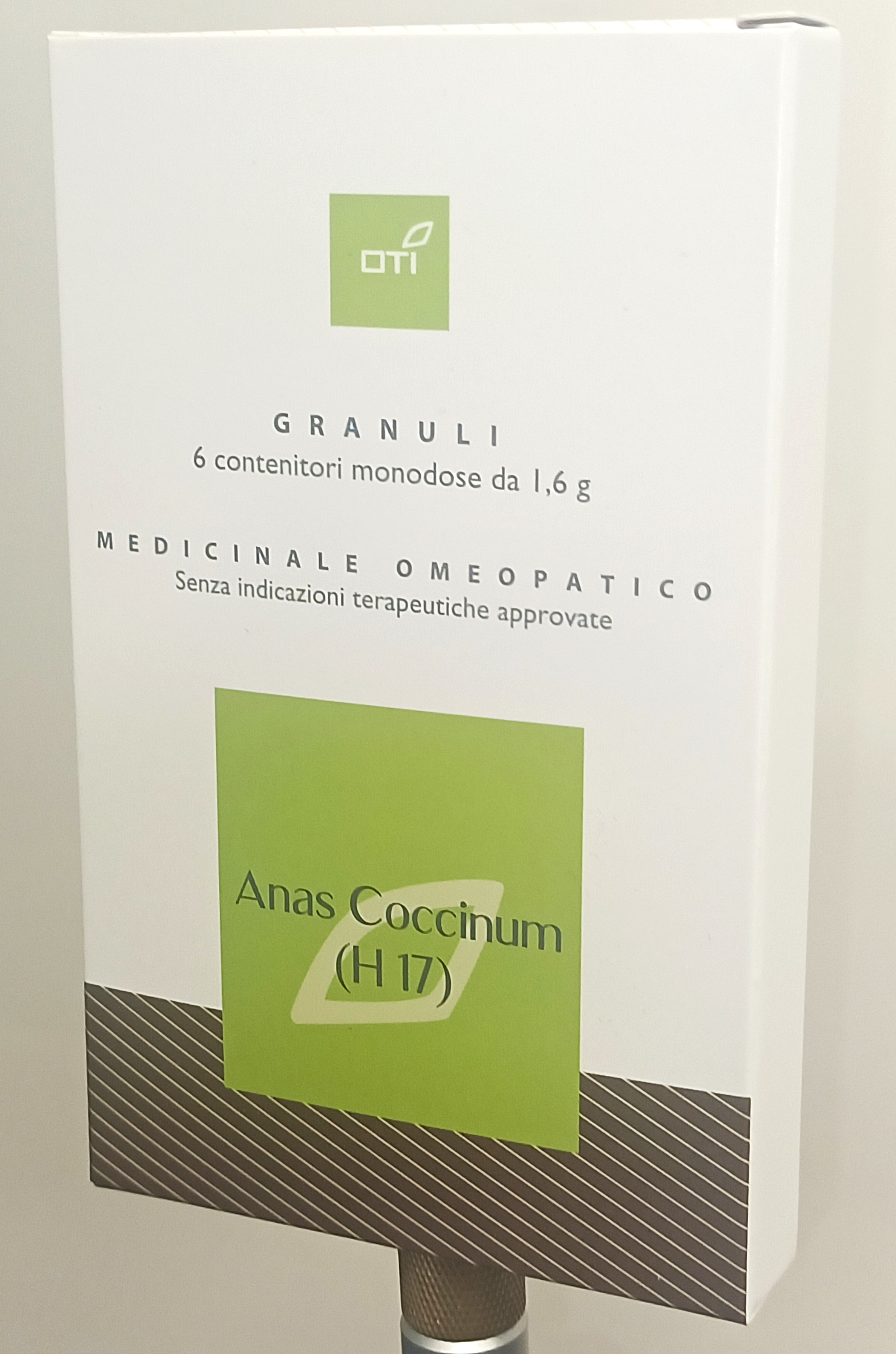 ANAS COCCINUM H17*6 MONOD 1,6G - farmanauta.it