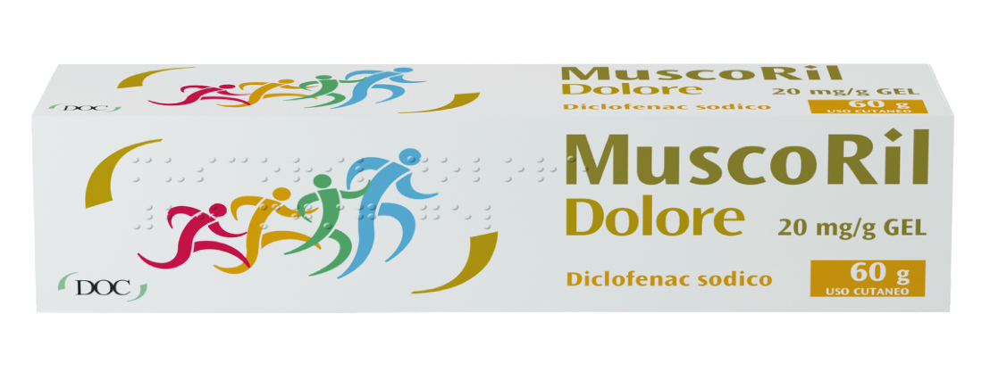 MUSCORIL DOLORE*GEL 60G 20MG/G - farmanauta.it